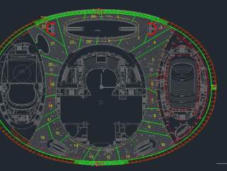 国家大剧院CAD施工图