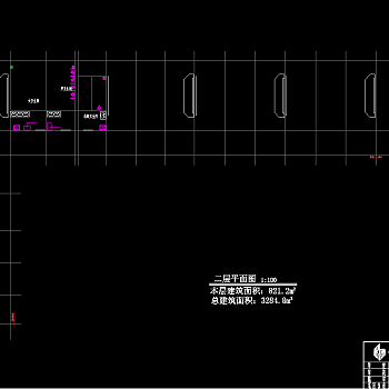 现代小学教学楼建筑施工图，小学教学楼CAD施工图纸下载