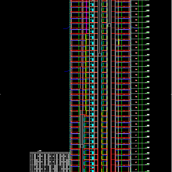 知名商业建筑设计施工图，商业建筑CAD施工图纸下载