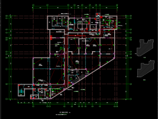 北京某高层住宅楼整套电气线路施工设计cad图纸，住宅楼电气CAD工程图下载