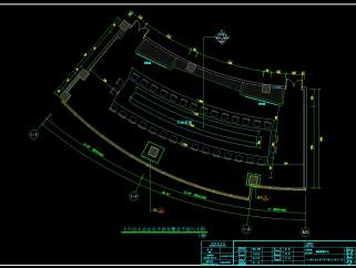大会议室施工图附效果图，CAD建筑图纸免费下载