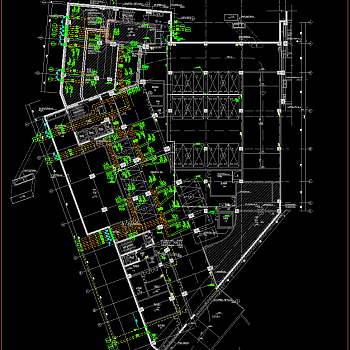 贵州铁建国际城给排水设计施工图，给排水CAD施工图纸下载