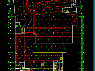 两万平商住楼电气建筑施工图集，商住楼CAD工程图下载
