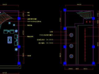 连云港咖啡厅CAD装修方案，连云港咖啡厅CAD图纸下载