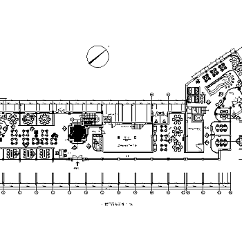 餐饮空间设计CAD施工图方案