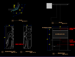 全套展厅CAD施工图，全套展厅建筑设计图纸下载