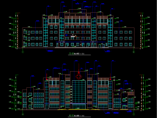 平武中医院施工图，医院CAD图纸下载