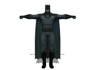 现代蝙蝠侠草图大师模型，蝙蝠侠su模型下载
