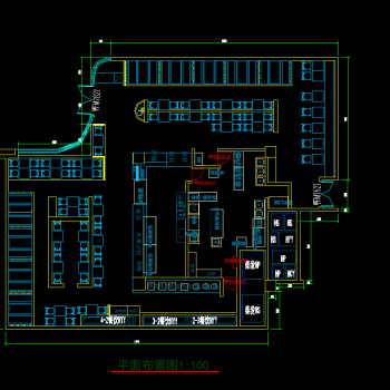 原创餐厅最新精品消防平面图CAD施工图，餐厅消防建筑方案设计下载