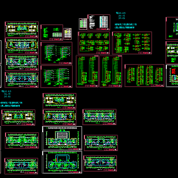 高层住宅全套电气CAD设计图纸，电气工程图纸下载