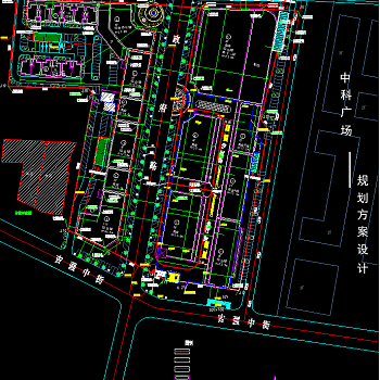 七层商业综合楼建筑施工图，商业综合楼CAD施工图纸下载