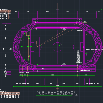 最新运动场CAD图块素材合集，运动场CAD建筑图纸下载