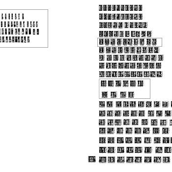 各类尺寸衣柜图集CAD素材图库下载dwg文件下载