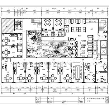 杨浦咖啡厅设计方案CAD