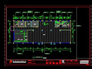 现代销售展厅售楼部CAD施工图
