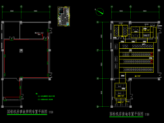 原创机房通用CAD弱电系统图，弱电弱电设计图纸下载