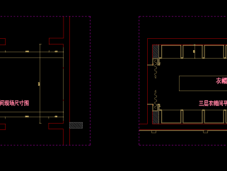原创整木家装中式墙板柜子图纸，柜子CAD设计图纸下载