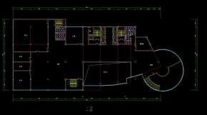 25层底商写字楼方案设计图纸，写字楼CAD建筑工程图纸下载