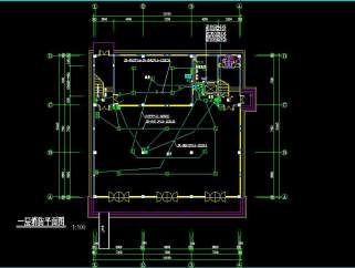 某9层酒店综合楼建筑电气设计CAD施工图纸，酒店电气设计施工CAD图纸下载