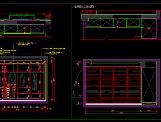 整木衣柜CAD图库，衣柜CAD图纸下载