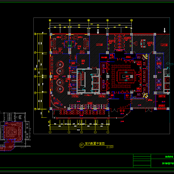 酒吧全套设计方案CAD施工图，酒吧全套CAD施工图纸下载