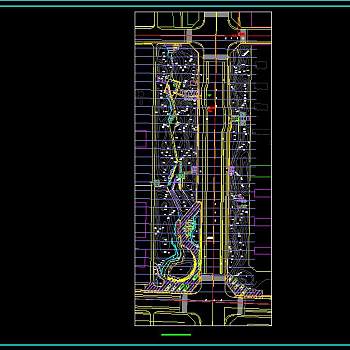 道路园建工程施工图，道路CAD设计施工方案