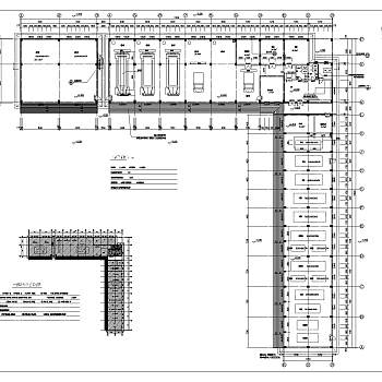 消防救援综合楼建施CAD图纸下载dwg文件下载