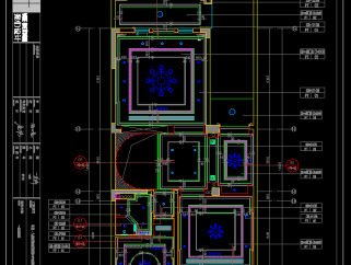 欧式别墅样板房设计CAD施工图，别墅样板房CAD施工图纸下载