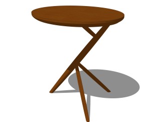 现代实木凳子草图大师模型，实木凳子sketchup模型下载