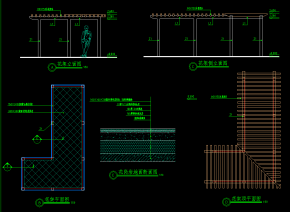 原创最新屋顶花园设计CAD工程图，屋顶花园全套施工图纸下载