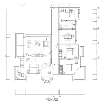 现代家装施工图附效果图dwg文件下载