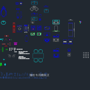 原创柜子CAD合集，柜子CAD图纸下载