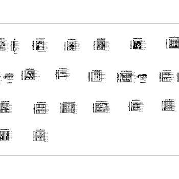 书柜小品CAD图纸免费下载