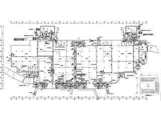 地下汽车库电气施工图系统图CAD图纸下载dwg文件下载