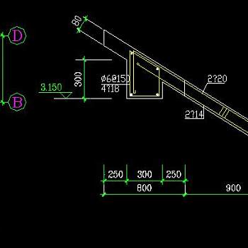 亭台建筑CAD图纸，亭台建筑CAD施工图下载