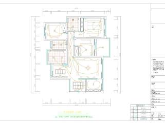 现代四居室设计施工图含实景和CAD模型下载