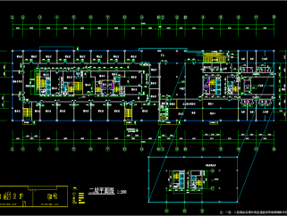 高层商业综合楼建筑施工图，商业综合楼CAD施工图纸下载