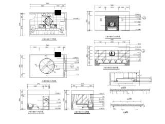 KTV包房详图CAD工程图纸免费下载