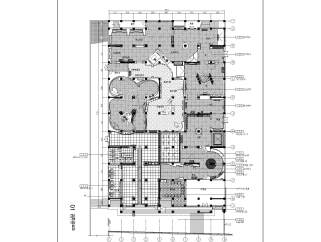 公共空间施工图CAD素材下载dwg文件下载