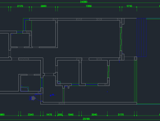 原创室内卫生间设计平立面CAD图库，卫生间CAD施工图纸下载