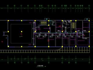 原创综合楼空调CAD设计图纸，空调CAD施工图纸下载