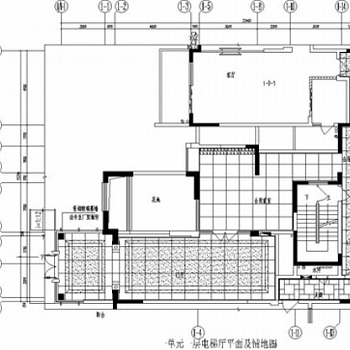 花园小区高层住宅楼室内施工图