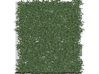 植物墙草图大师模型下载，垂直绿化sketchup模型分享