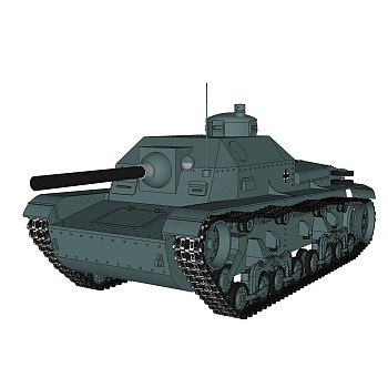 德国pzkpfw-35t型轻型坦克su模型，轻型坦克草图大师模型下载