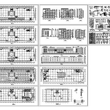 商场建筑设计图方案赏析,商场购物中心CAD图纸下载