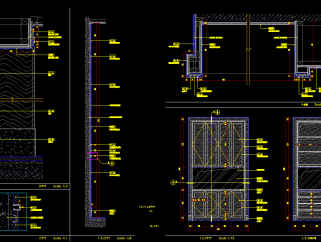 精品别墅平面图CAD施工图，别墅CAD平面图纸下载