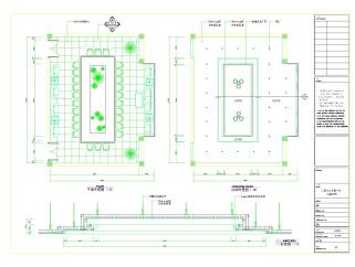 小会议室CAD建筑设计图纸下载