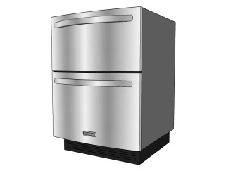 冰箱免费su模型 ，冰箱sketchup模型下载