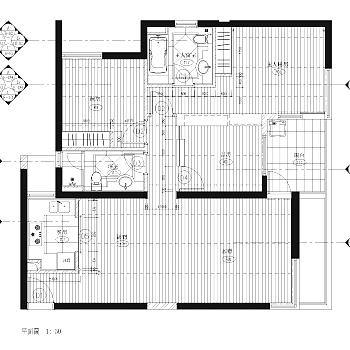 上海明園森林都市#1-1号样板房CAD图纸，样板房sketchup模型下载