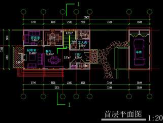 别墅设计方案施工图，别墅CAD建筑图纸下载